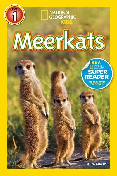 National Geographic Kids Readers: Level 1 / Ридеры на английском Нэшнл Географик для детей 1 уровень / Детские журналы о животных природе на английском языке | Carney Elizabeth, Marsh Laura