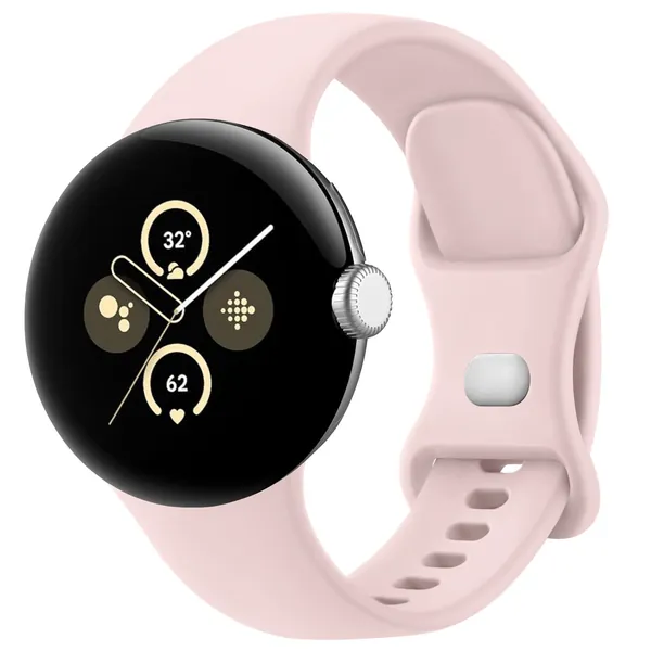 Мягкий силиконовый ремешок для Google Pixel Watch 2/1, ремешок для Pixel Watch 3 41 мм, аксессуары для умных часов