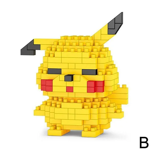 Конструктор 3D Bricks из мини-блоков Пикачу