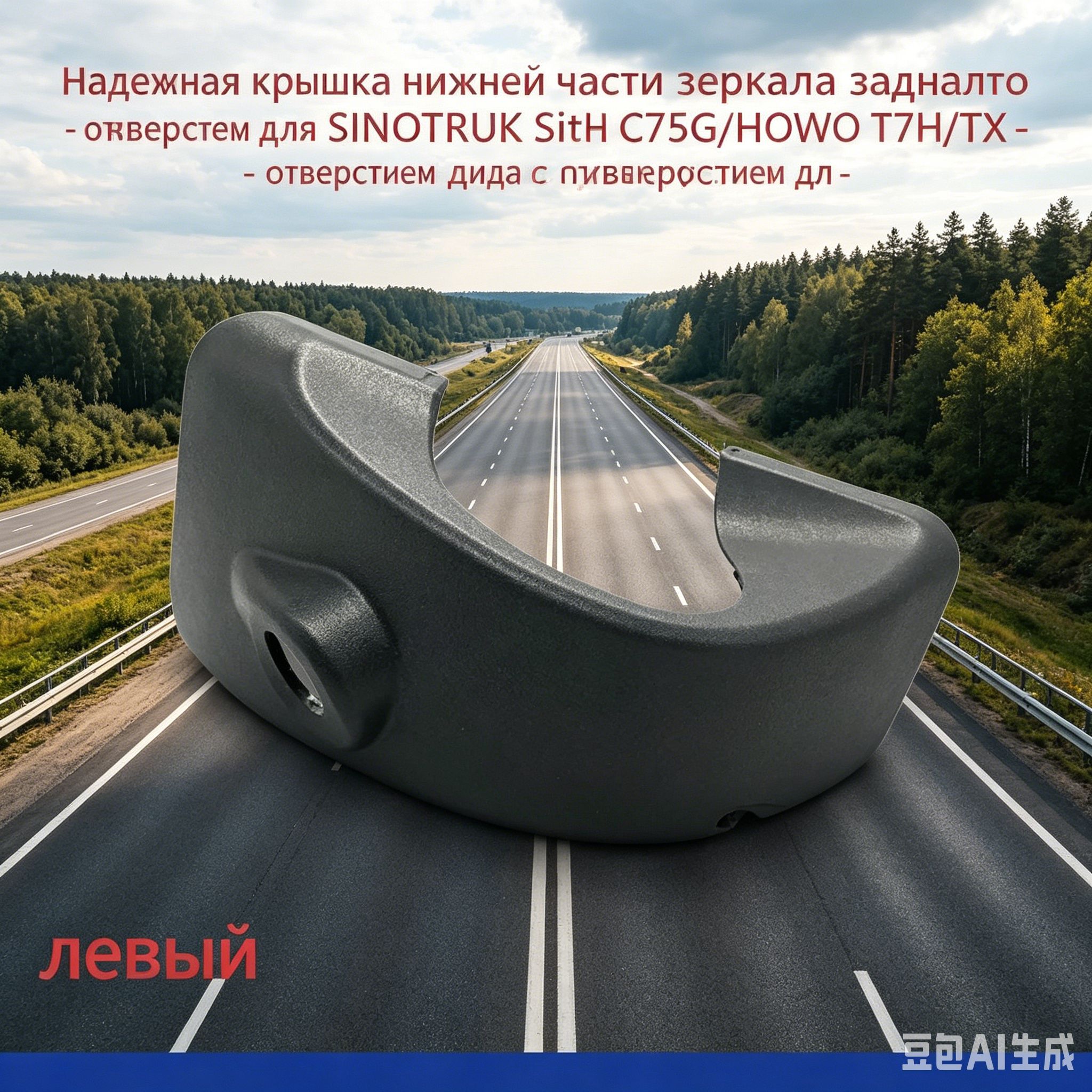 Крышка нижней части зеркала заднего вида для SINOTRUK Sitrak C7H/T5G/HOWO T7H/TX