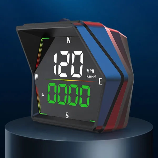 Универсальный автомобильный HUD с GPS/ГЛОНАСС: скорость, время, высота