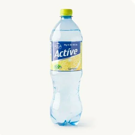 Напиток Active Aqua Minerale цитрус негазированный 1 л