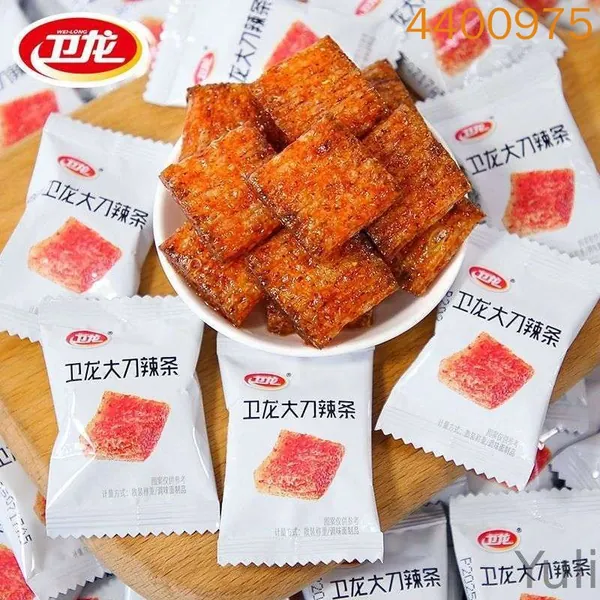 Мясо с большим ножом Weilong, вегетарианские острые полоски