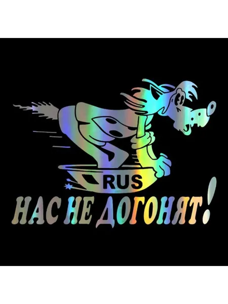Наклейки автомобильные/наклейки для авто/На багажник