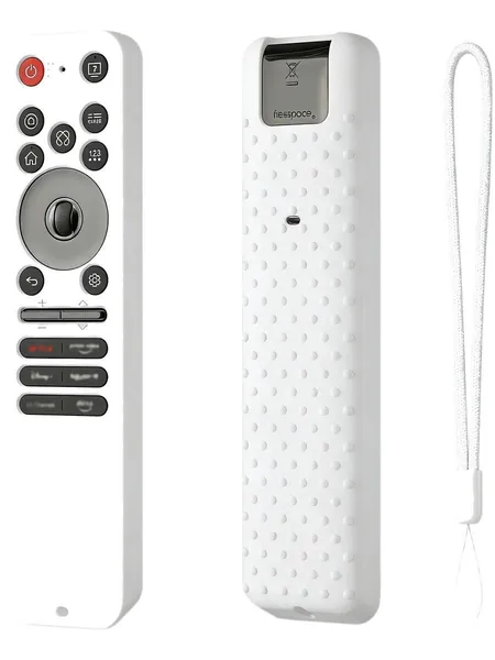 Чехол для пульта телевизора LG MR25GA силиконовый белый