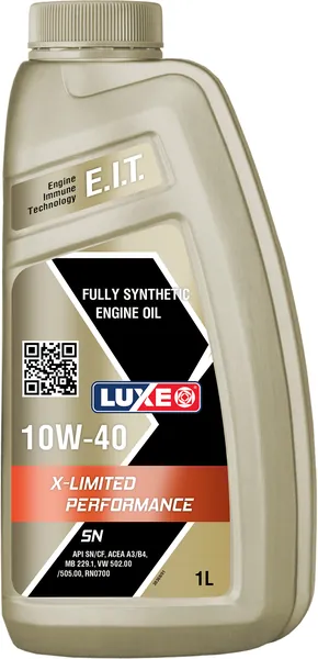 luxe 10W-40 Масло моторное, Синтетическое, 1 л