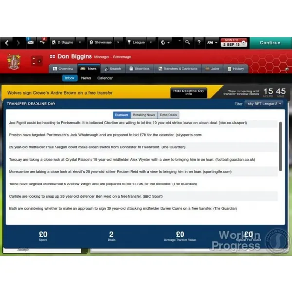 Игра Football Manager Classic 2014 PS Vita Русская Версия Картридж на PlayStation Vita