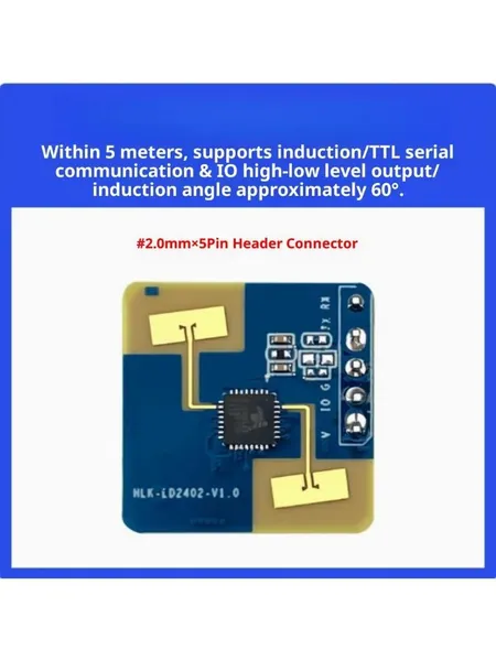 Статический датчик микродвижения человеческого тела LD2402