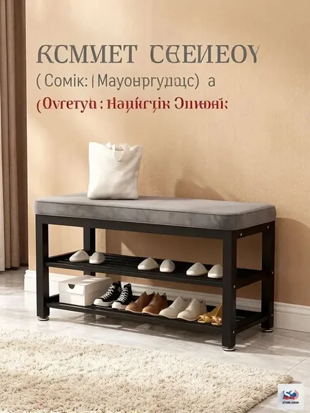 Комплект мебели для прихожей, черный