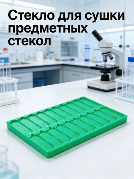 Коробка для хранения микроскопических стекол, экспериментального производства,1 шт.