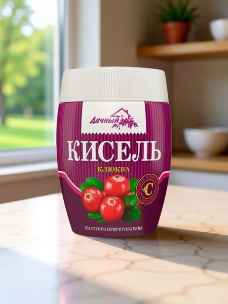 Кисель гранулированный "Дачный" Клюква 300гр.