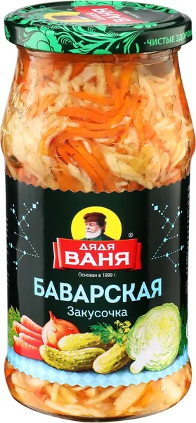 Закусочка ДЯДЯ ВАНЯ Баварская, 460г 2 шт.