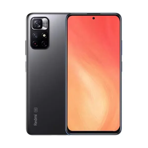 Redmi Смартфон redmi Note 11 5G смартфон разблокирован Android 6,6 дюйма экран 50MP камеры 5000mAH аккумулятор хорошая кодификация смартфона Global 6/128 ГБ, Nano-SIM, черный