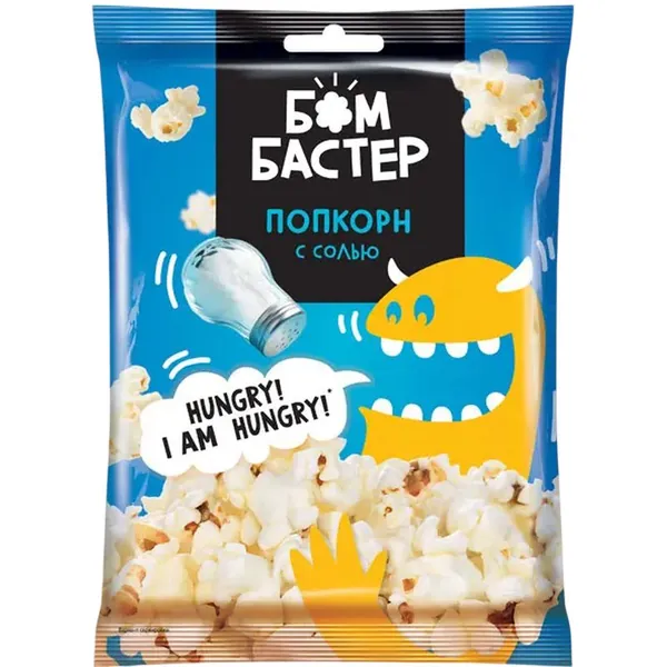 Бомбастер Попкорн соль, 35 г, 1 штука