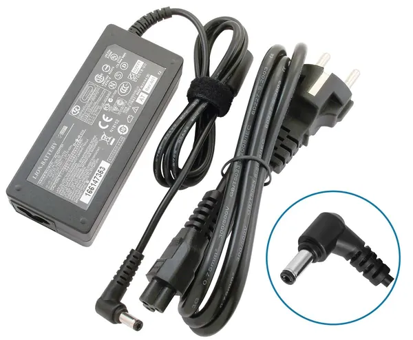 Блок питания для ноутбука Lenovo 20V, 3.25A, 65W (штекер 5.5х2.5) для Lenovo B560 G560 V560 S40-70 M30-70, G585 G575 G560E G530 G460, IdeaPad Z585 Z575 Z560 U510, U310 S400 S206 S205