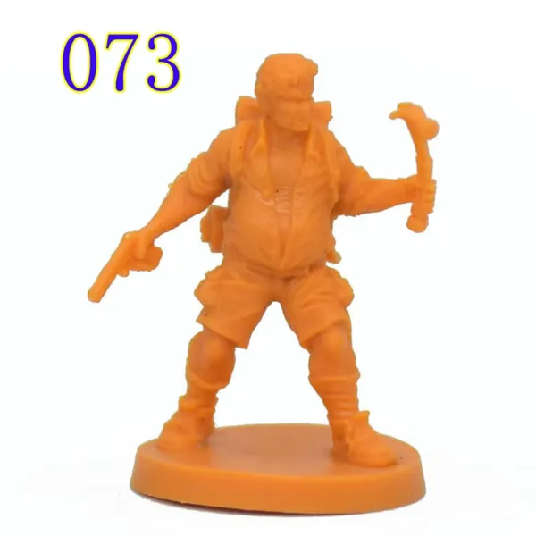 TRPG настольная игра Выжившие миниатюры Zombicide Второе Издание,Dale Carol Pinkie Clerk Bagby Hudson Эксклюзивные фигурки с Kickstarter