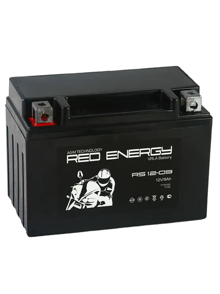 Аккумулятор 12V - 9 А/ч "Red Energy RS" (YTX9-BS)
