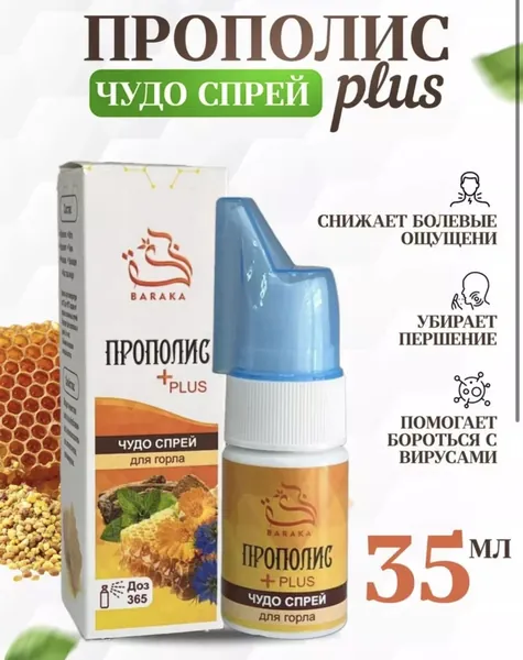 Прополис для горла