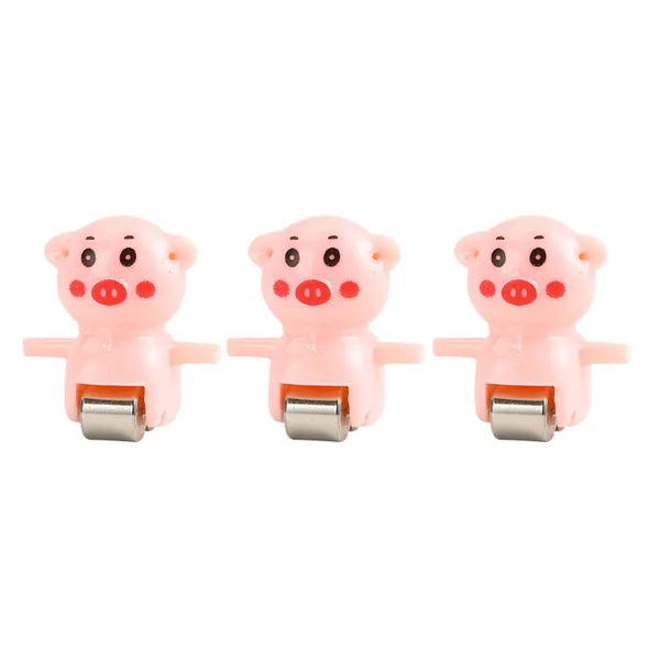 Детская развивающая игрушка: подъёмник с тремя фигурками свинок