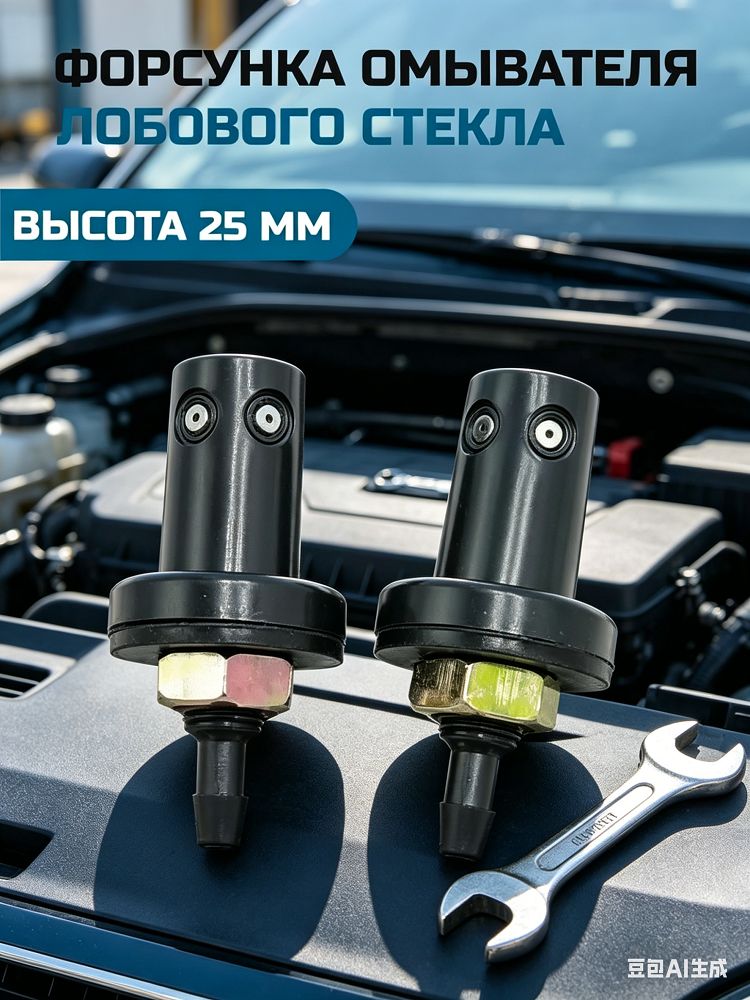 Форсунка омывателя, арт. 1, 2 шт.