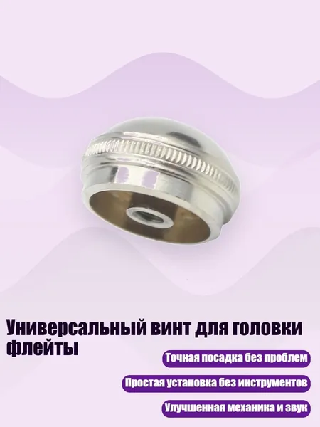 Универсальный винт для головки флейты