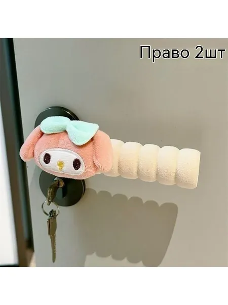 Защитный чехол для дверной ручки с мультяшным рисунком