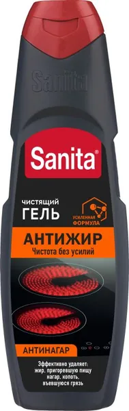 Чистящий гель Sanita Антижир для всех поверхностей 500мл