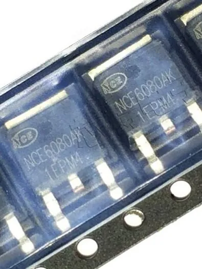 10 шт NCE6080AK TO-252, 60 В 80 А 110 Вт N-канальный полевой транзистор (MOSFET)
