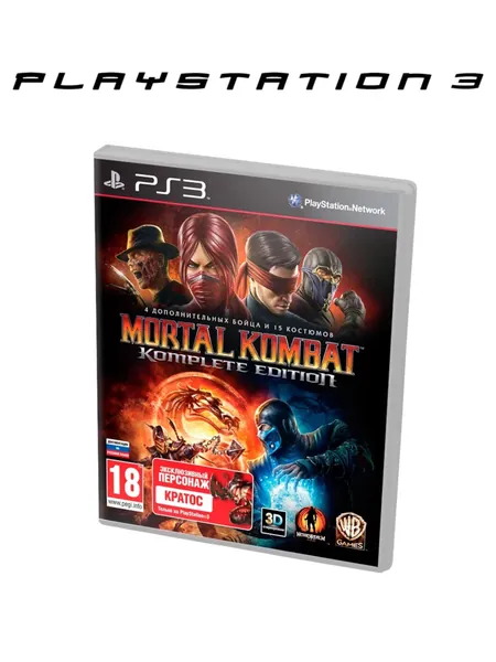 Игра Mortal Kombat Komplete Edition (PlayStation 3, Оригинальный)