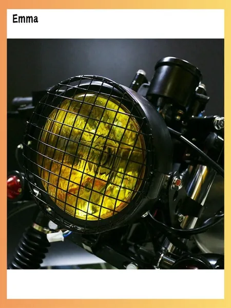 Защитная решётка для фары мотоцикла, металлическая, для GN125/CG125