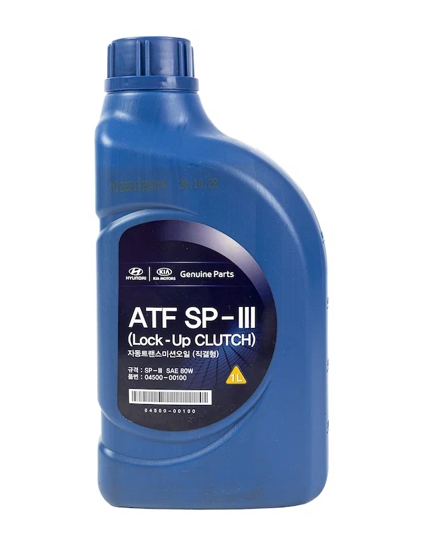 Трансмиссионное масло HYUNDAI ATF SP-III 04500-00100, 1 л