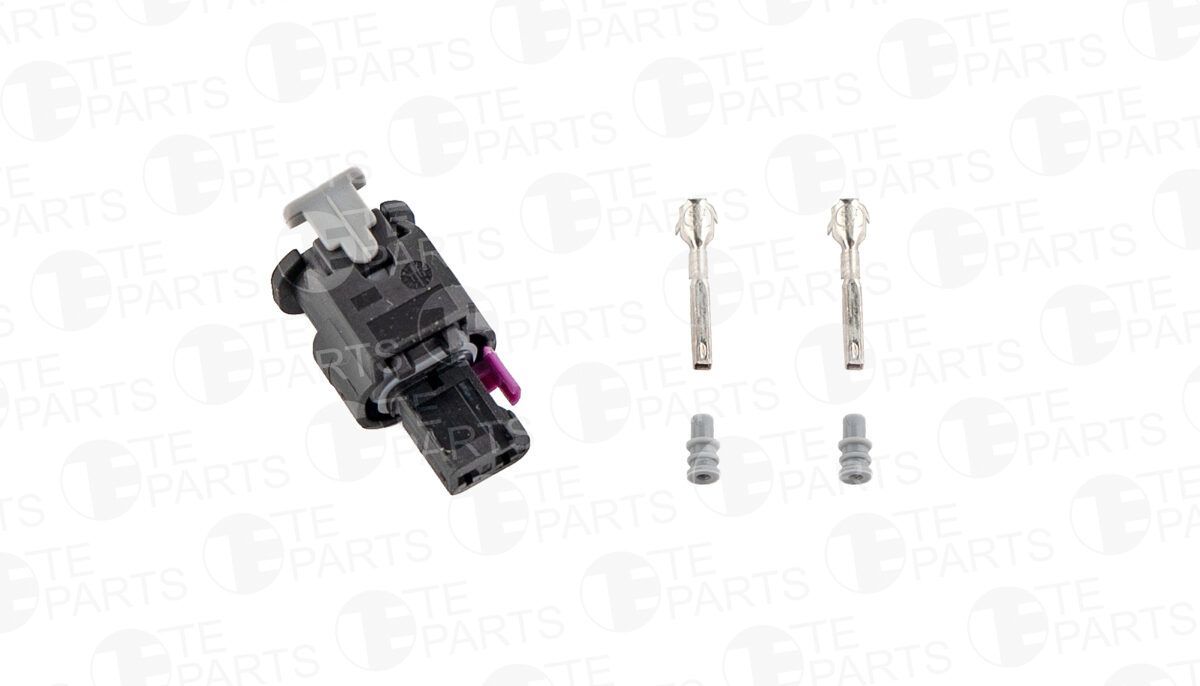 Разъём 2х контактный (комплектация: 2-pin, 2 уплотнения) 7747307 TE PARTS