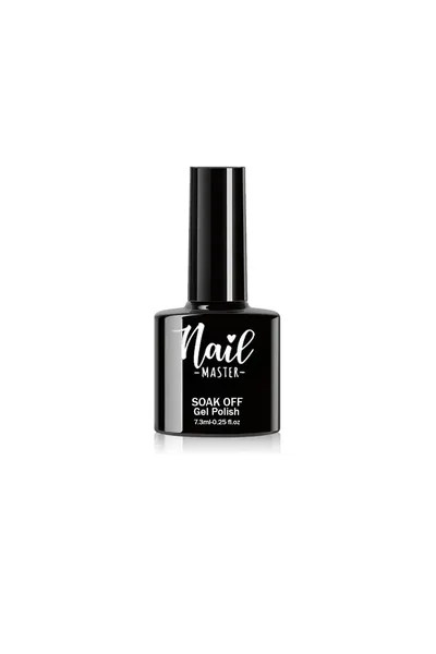 Nail Master No Wipe Top Coat верхнее покрытие для гель-лака без липкого слоя, 7.3 мл. Профессиональное средство для маникюра и педикюра, обеспечивает стойкий блеск, сушка в УФ-лампе, прозрач