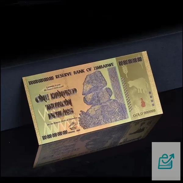Банкнота Зимбабве 10 миллиардов долларов (10 млрд) 2008 г., коллекционная сувенирная купюра, подарок для нумизмата