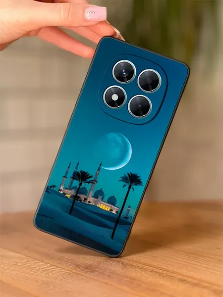 Чехол на Xiaomi Redmi Note 14 Pro (5G) принт Ислам Мечеть