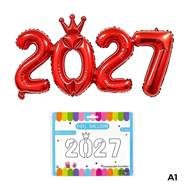 Цифровой воздушный шар 2027 года (корона)