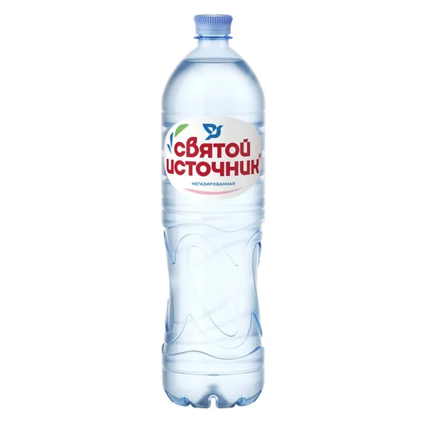 Вода питьевая природная Святой Источник негазированная 1,5 л