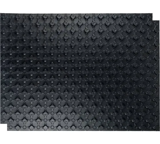 Мат для теплого пола с бобышками STOUT Smf-0001-110802 черный 1100x800x20 RG008Q14OBLPB3
