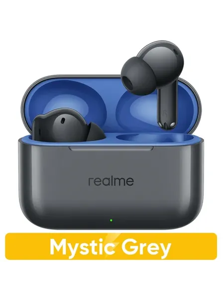 Buds T200 Mystic Grey, серые беспроводные наушники