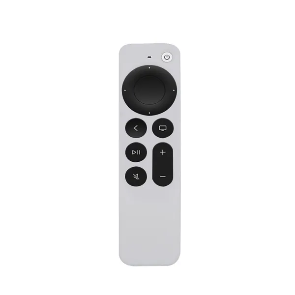 Подходит для пульта дистанционного управления Apple TV 2021 с защитным чехлом "все включено"-белый