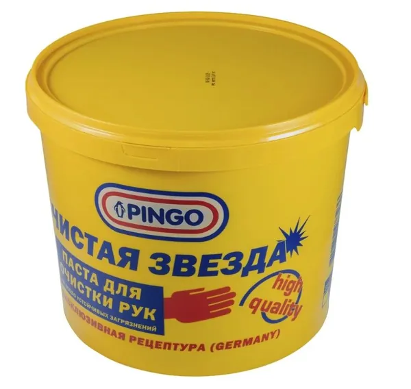 Очиститель для рук паста 5л PINGO / 85010-12