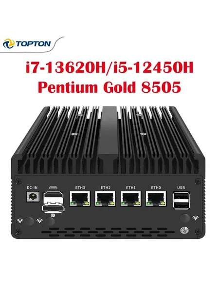 Мини-ПК i7-13620H 4x2.5G LAN 10G SFP