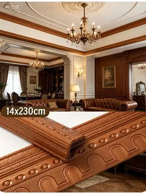 3D самоклеящийся бордюр-плинтус 230x14 см, алмазный узор