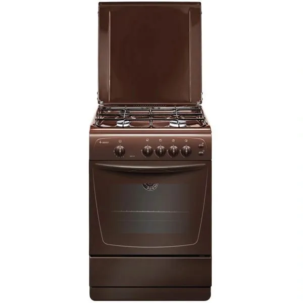 Плита газовая Gefest ПГ 1200 C6 K19, 60 см, 4 конфорки, 63 л, коричневый