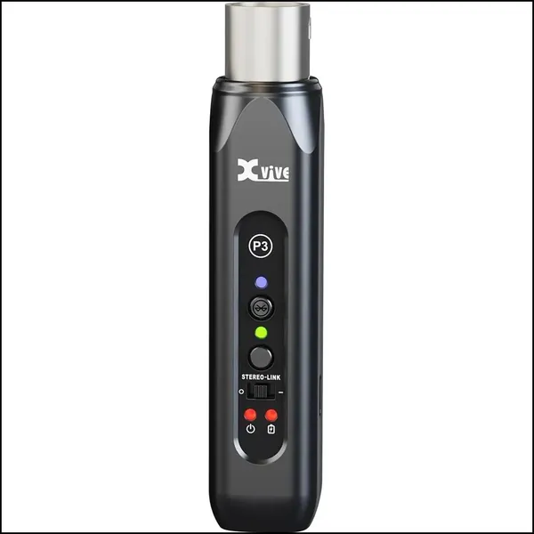 Бестселлер P3 XLR от Xvive, беспроводной Bluetooth адаптер для PA систем, микшерных пультов и DJ оборудования, обеспечивающий высокое качество звучания и автономность до 8 часов