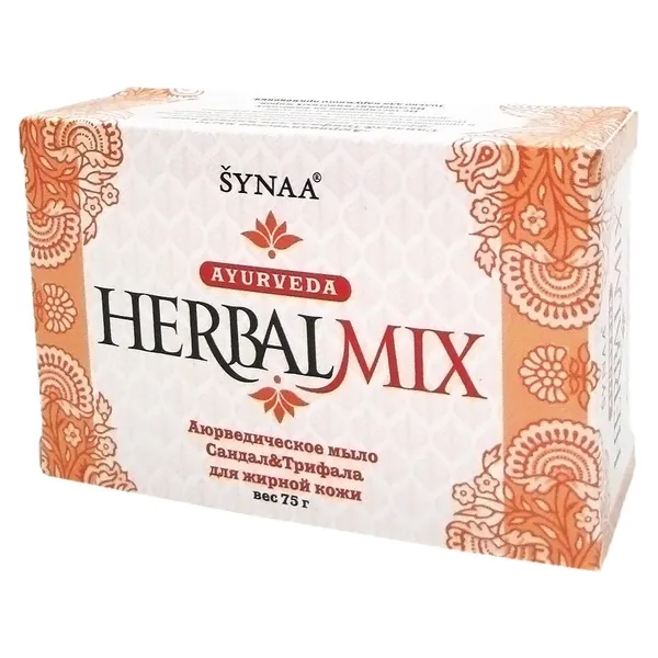 AASHA HERBALS HerbalMix Sandalwood and triphala soap Мыло сандал и трифала 75г