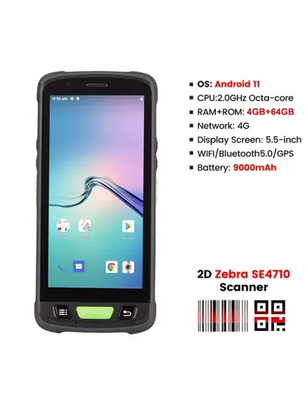 5.5" Android портативный сканер ш�