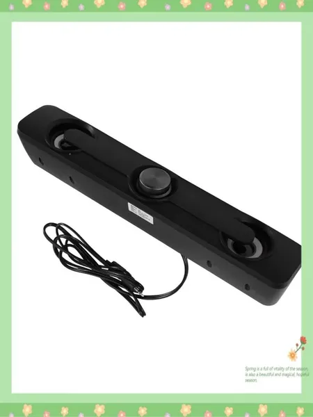 Саундбар USB AUX, 2.0, 3 Вт, для ПК, ноутбука, проектора