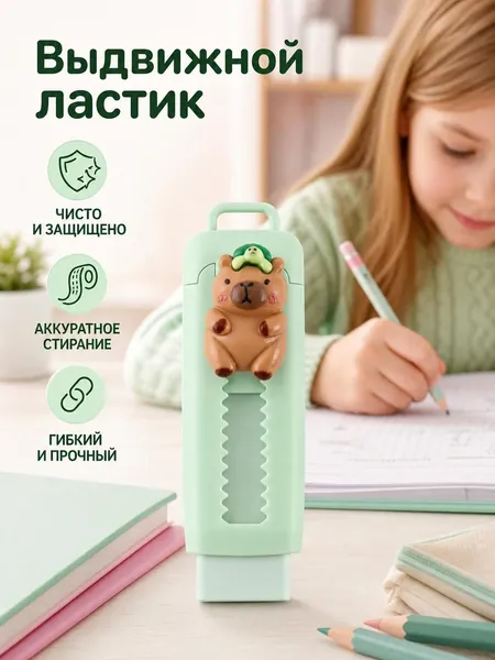 Ластик набор, Набор ручек