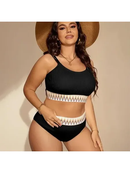 Женский бикини из спандекса 1XL-4XL